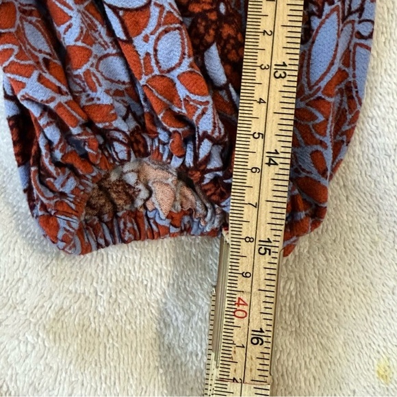 Free People Birds of a Feather Floral Blouse Size S - Picture 5 of 9